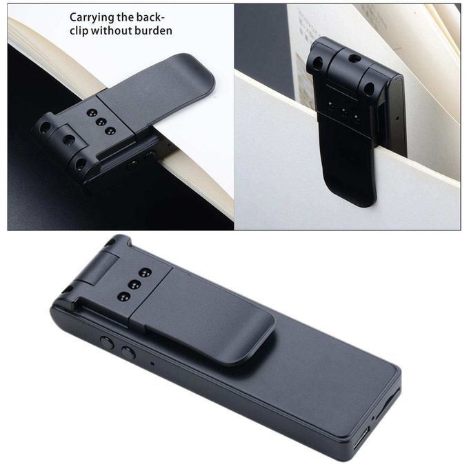 1080P HD Mini Body Camera Pocket Video Spy Hidden Cam Pen W/back Clip