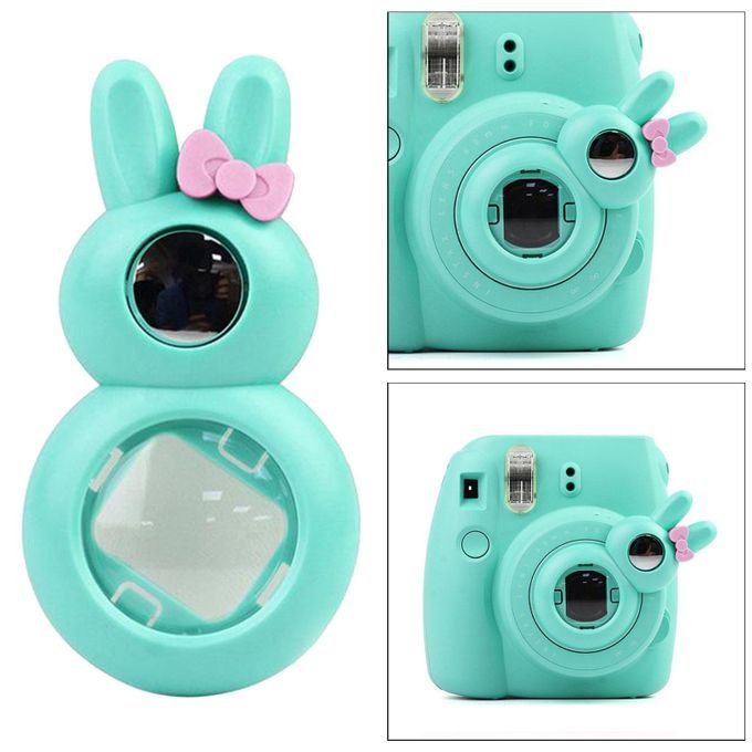 Camera Close-UP Selfie Lens Self-Portrait Mirror For Instax Mini Green