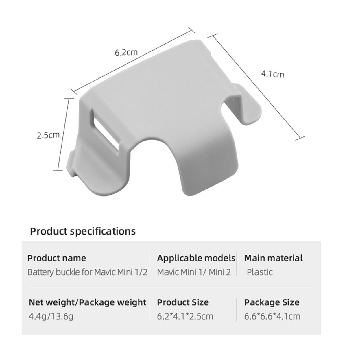 Battery Buckle Protection Flight For   Mini 1