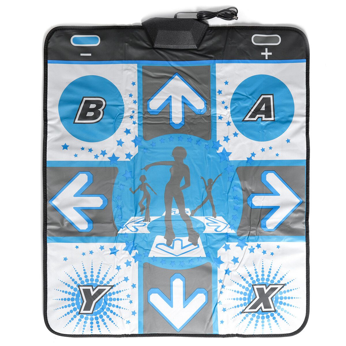 USB Dance Pad Dancing Step Mats Pad Blanket Wireless Controll Non-Slip Foot Print Mat For PC TV