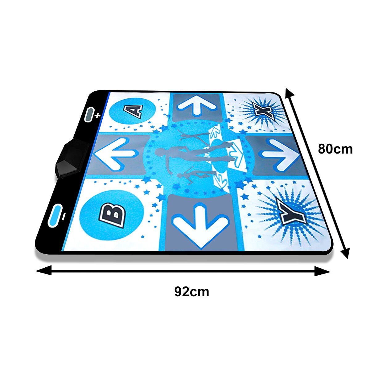 USB Dance Pad Dancing Step Mats Pad Blanket Wireless Controll Non-Slip Foot Print Mat For PC TV