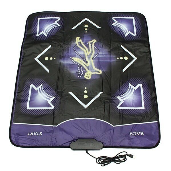 Dance Pads Mats For Super Dancer On Computer Black Purple Purple Black