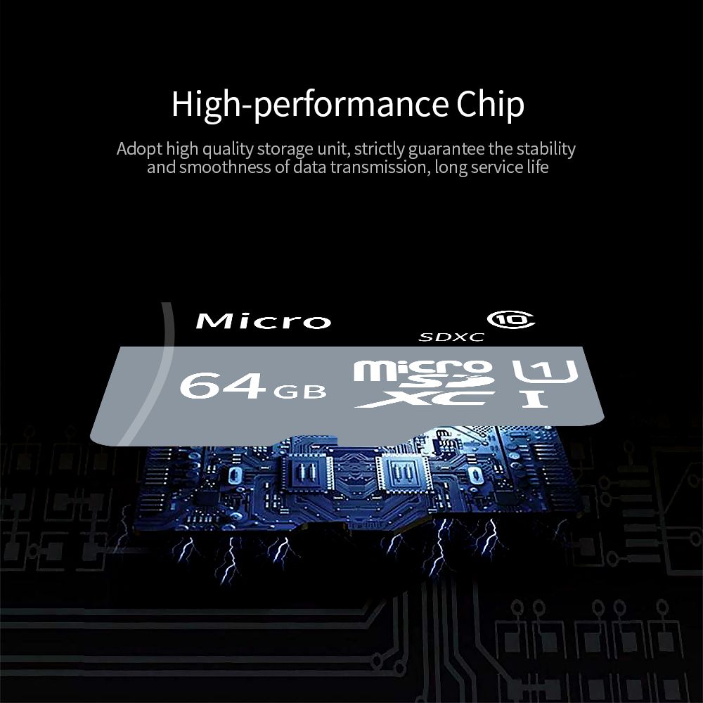 TF Card Large Capacity Micro SD Card 256GB U1 Class 10 TF