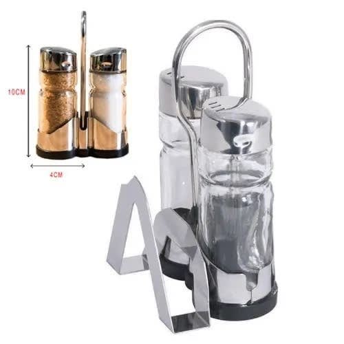 Saucing Utensils With Napkin Holder - 2pcs