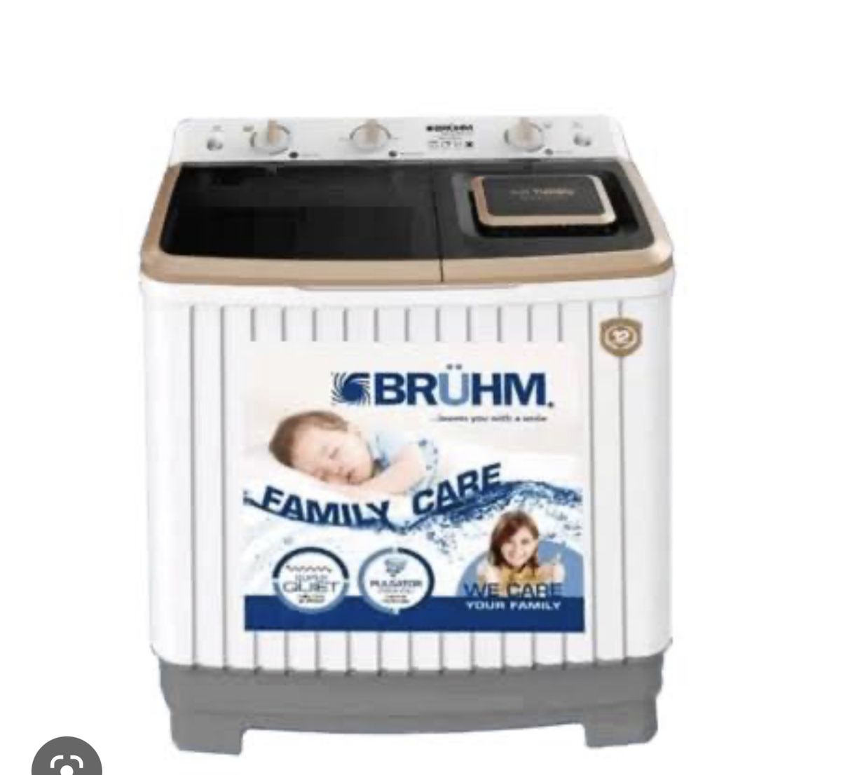 WASHING MACHINE AUTOMATIC 8 Kgs White