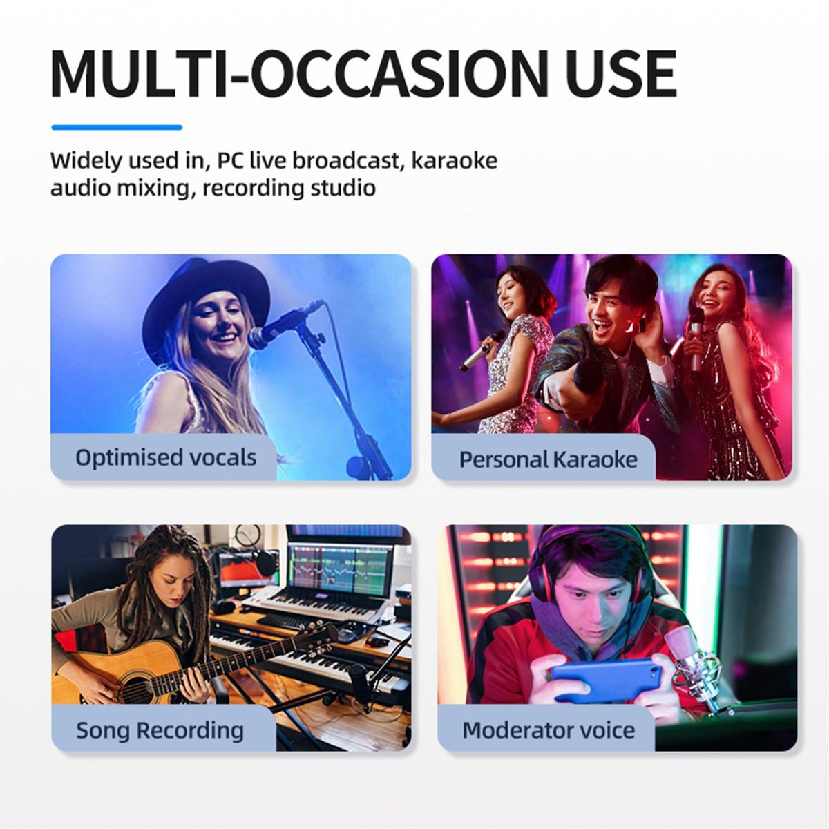 Mini Audio Mixer Stereo Digital Mixer For Studio Show