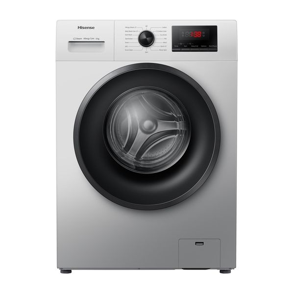 6kg Front Load Washing Machine (WM6010MS-WFVB) - Silver