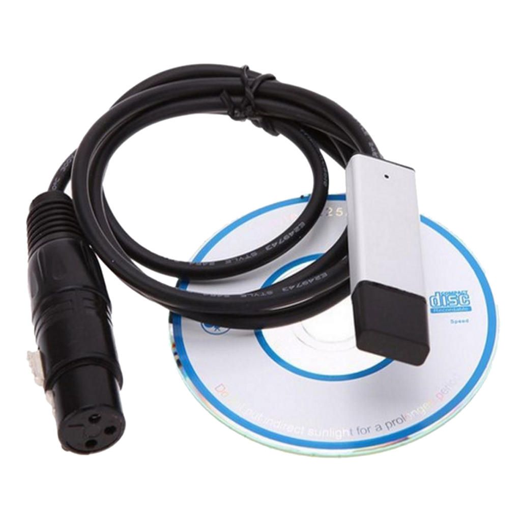 Stage Light Controller Computer USB To DMX Interface Adapter Dimmer