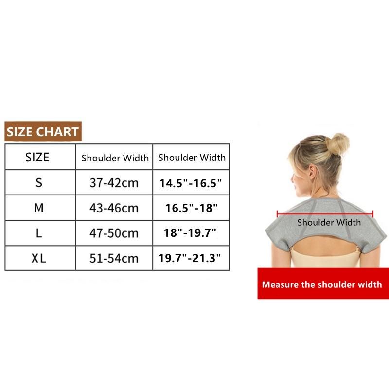 Self Heating Wormwood Therapy Shoulder Support  Compression Brace Belt
