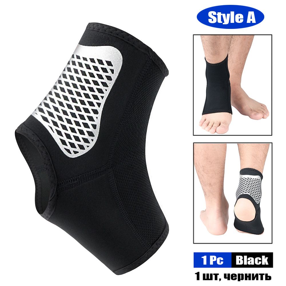 1Pc Sports Ankle Support Socks Elastic Breathable Foot