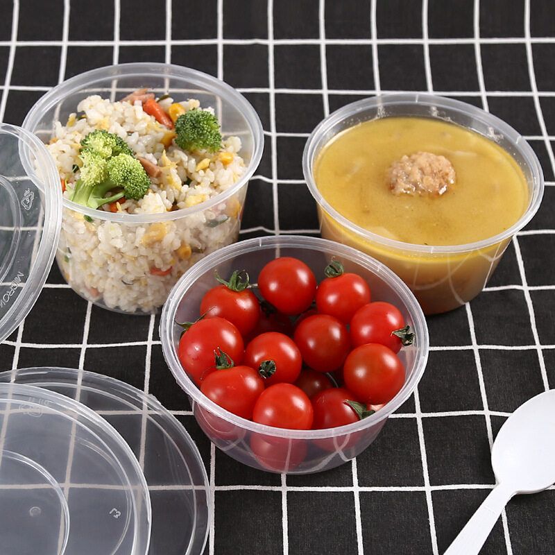 50X 8 Oz Clear Plastic Portion Cups&Lid Option Sauce/Jello Jelly Shot 250ml +50 Plastic Lids