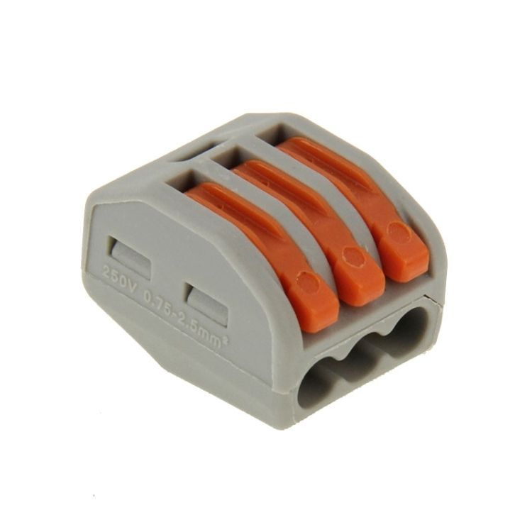 10 PCS Push Clamp Solderless Wire Connector