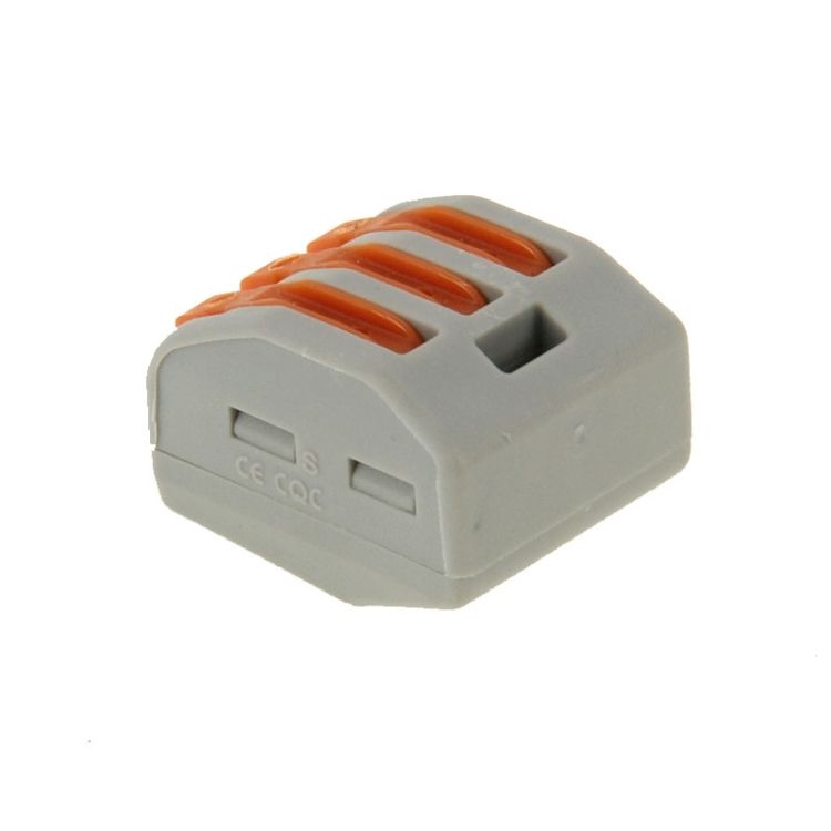 10 PCS Push Clamp Solderless Wire Connector