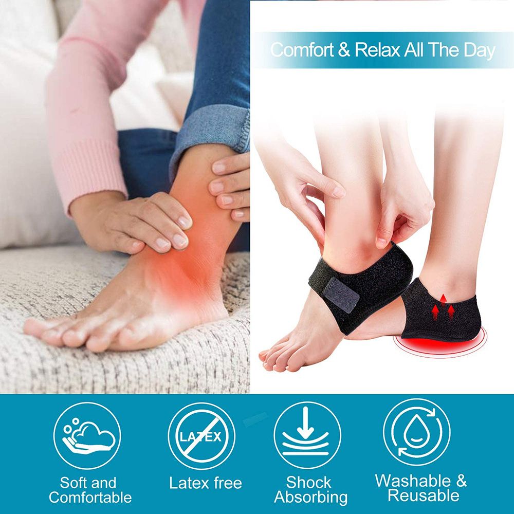 Heel Protectors Heel Pads Support Heel Cushions Cups For Heel Pain