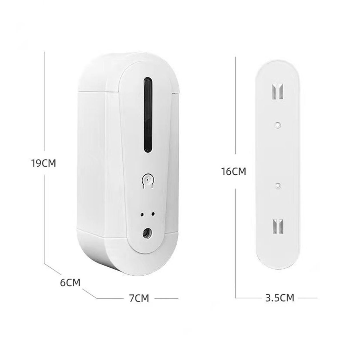 Wall-Mounted Automatic Alcohol Dispenser Touchless Hand