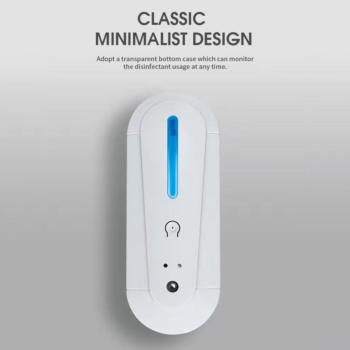 Wall-Mounted Automatic Alcohol Dispenser Touchless Hand