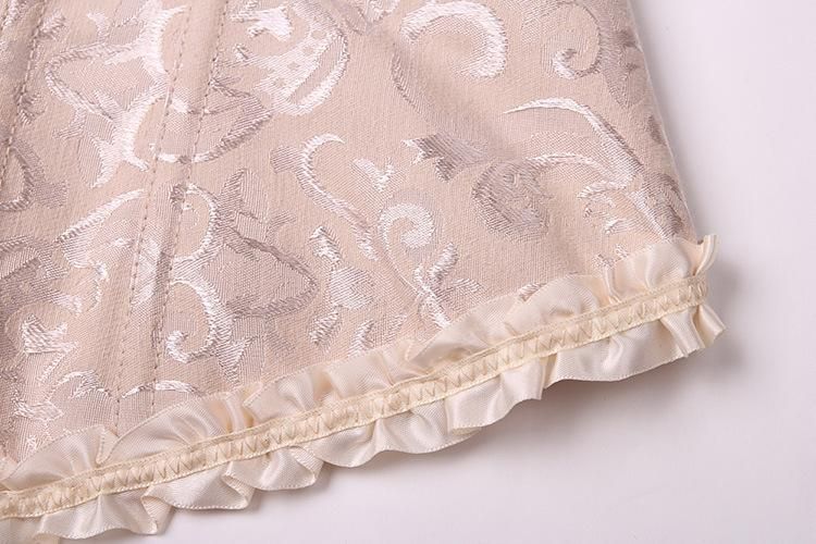 Beige Corset Top Waist Cinchers Shaper   Women Steampunk   Plus Size
