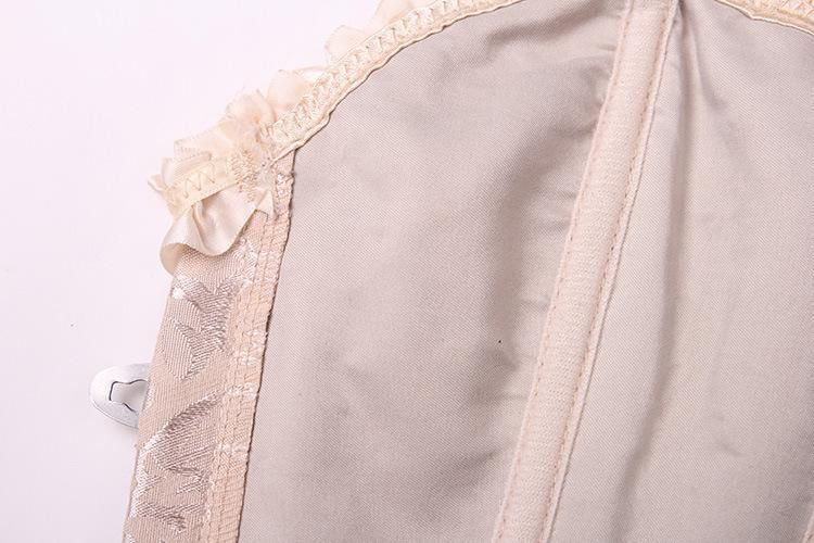 Beige Corset Top Waist Cinchers Shaper   Women Steampunk   Plus Size