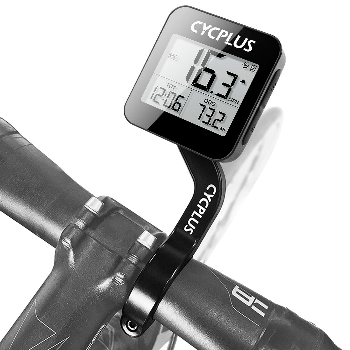 Wireless GPS Bike Computer with Mount Holder IPX6 Waterproof Cycling Speedometer Bike Accessories