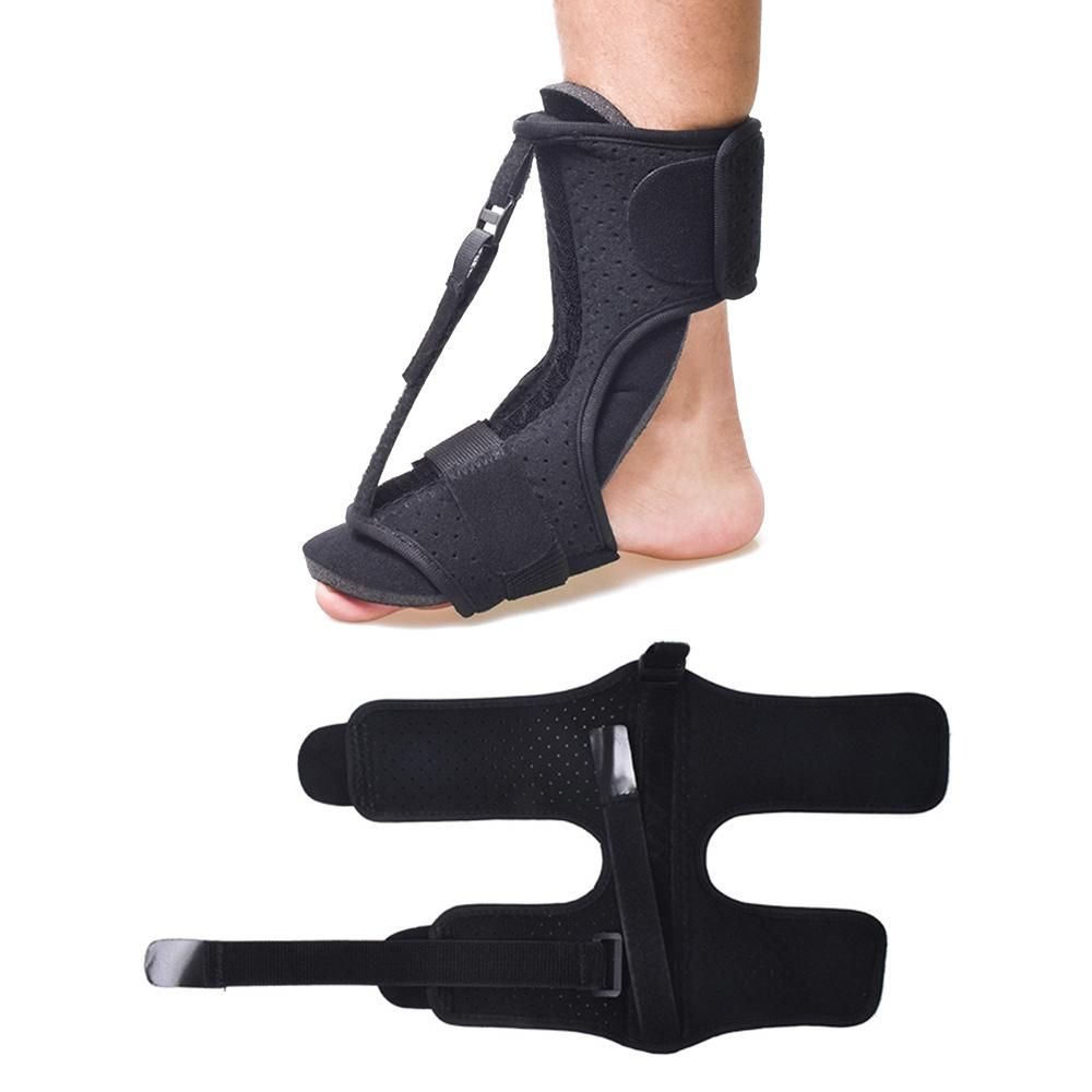 Foot Splint Brace Plantar Fasciitis Night Splint Drop Foot Orthotic Brace for Tendonitis Heel and Ankle Pain 1pc