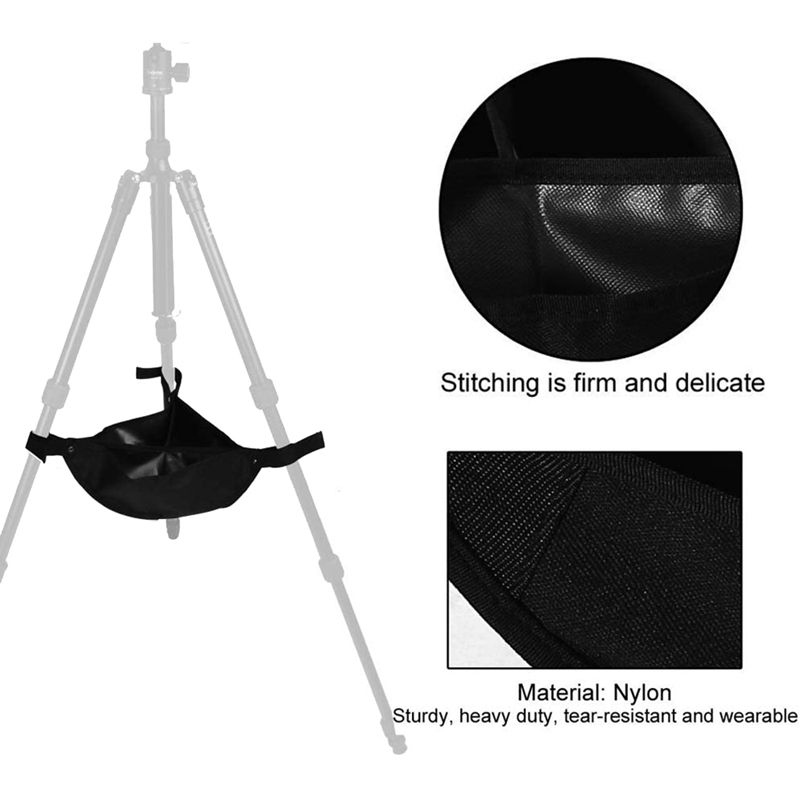 Tripod Stone Bag Multi-Functions Heavy Duty Durable Tripod