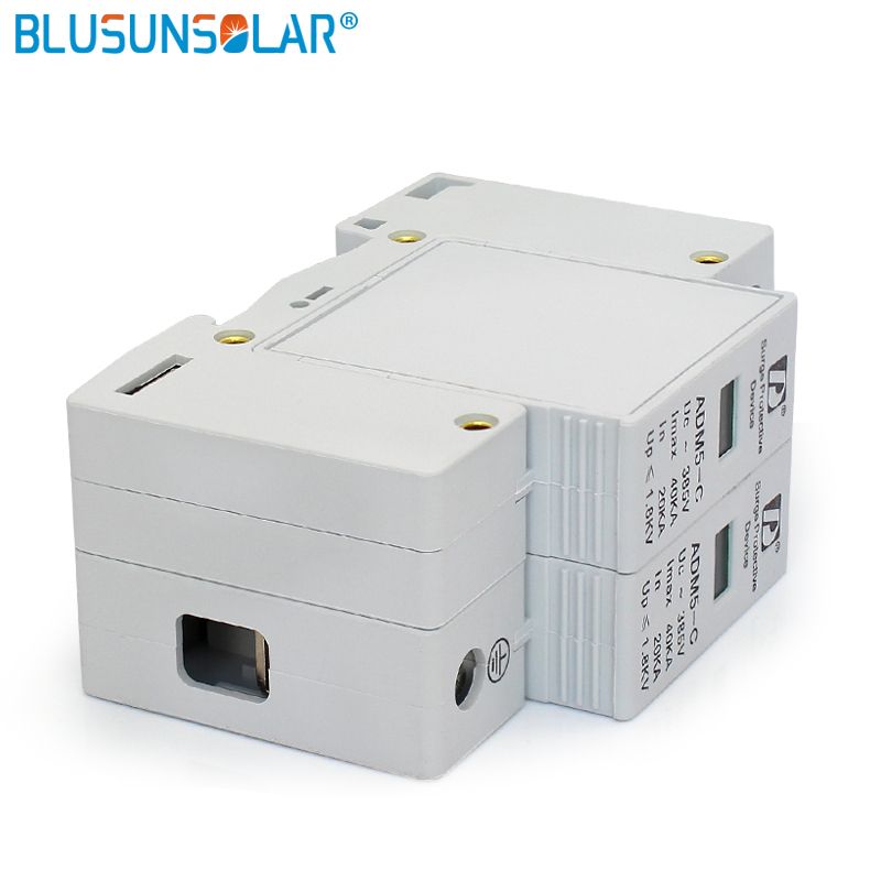 Din 220V Rail 380V SPD 2P+N 20-40kA AC 110V High Quality