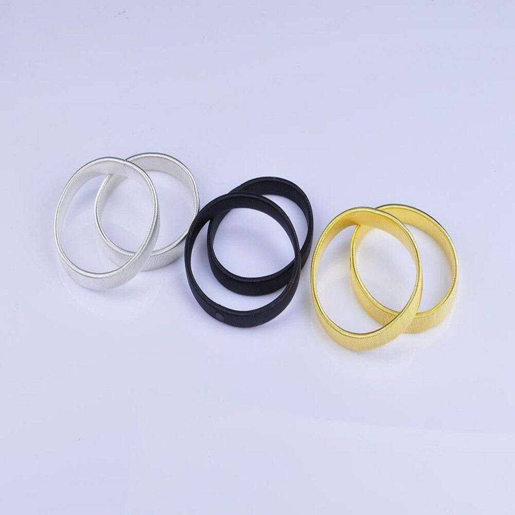 1pc Unisex Stretchy Elastic Metal Sleeve Garters Mens Elast