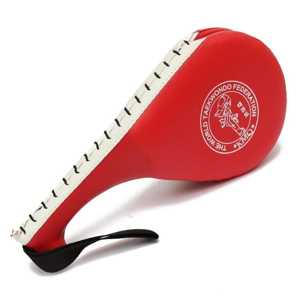 One Taekwondo Double Kick Pad Target Tae Kwon Do Karate Kickboxing MMA Training Red Red