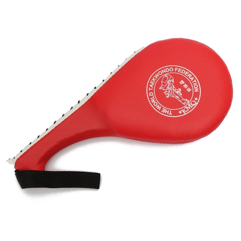 One Taekwondo Double Kick Pad Target Tae Kwon Do Karate Kickboxing MMA Training Red Red