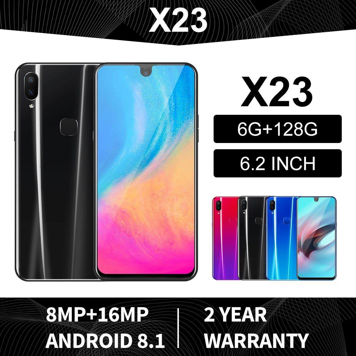 X23 Gradient Green/Gradient Red/Black6.2'' 6G+128G 1660x1080 Mobile Smart Phone Black