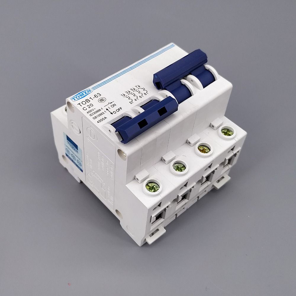 2P 20A MTS Dual Power Switch Manual Transfer Switch Circuit