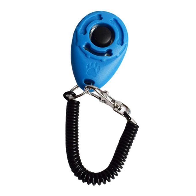 New Dog Products Click Clicker Agility Obedience  Wrist Light Blue