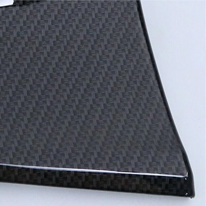 Carbon Fiber Gear Shift Box Panel Cover Trim for Honda