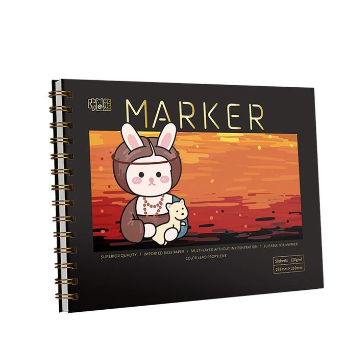 120GSM 50 Sheets Sketchpad Tearable Firm Sketch Book A4 11.4×8.3inch
