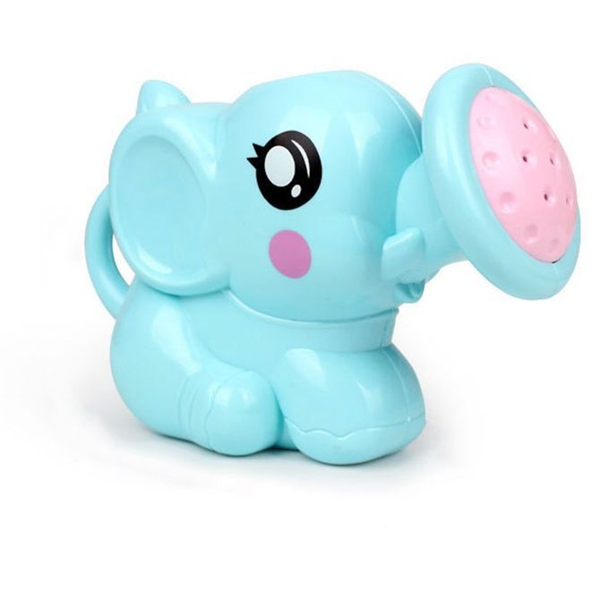 New Ute Elephant Watering Pot Kid Bath Toy Bea H Play Water Sand Tool Toys-blue