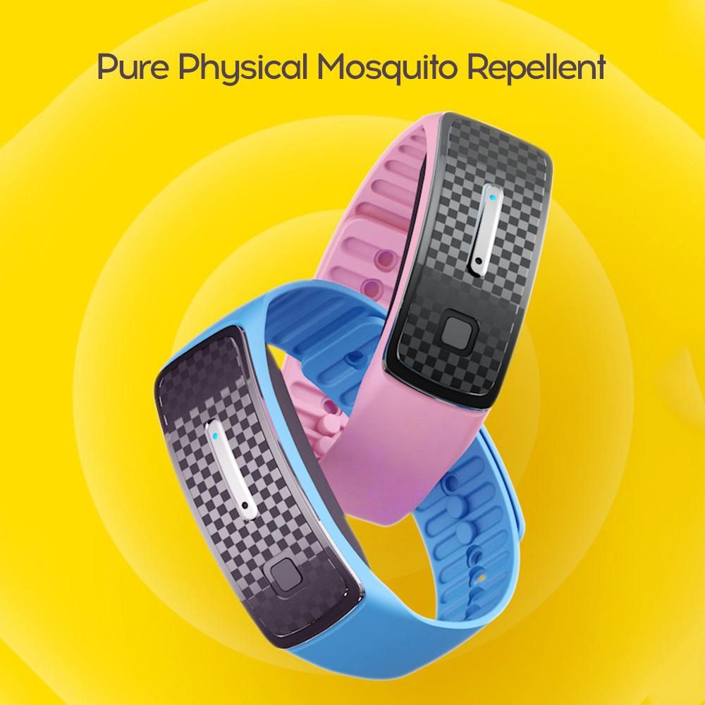 Portable Electronic Mosquito Repeller Repeller Pest Control Bracelets Bug Insect Protection Wristband for Kids & Adults