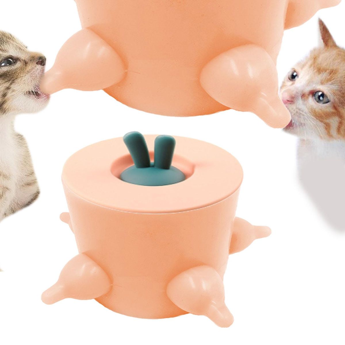 2x Puppy Feeders For Multiple  5 Teats Puppy Bottles For Nursing Puppy