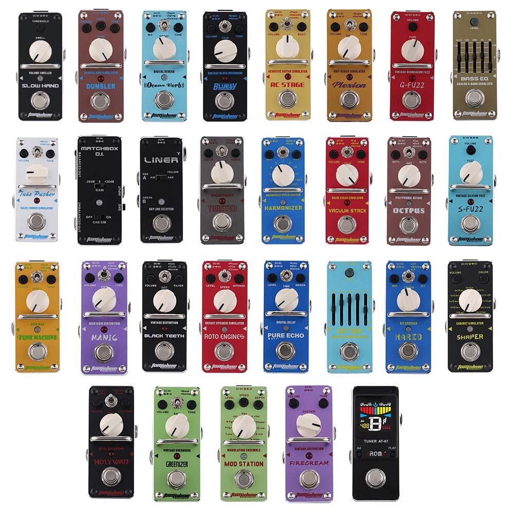 AROMA AMS-3 Mod Station Modulation Ensemble Electric Guitar Effect Pedal Mini Single Effect with True Bypass