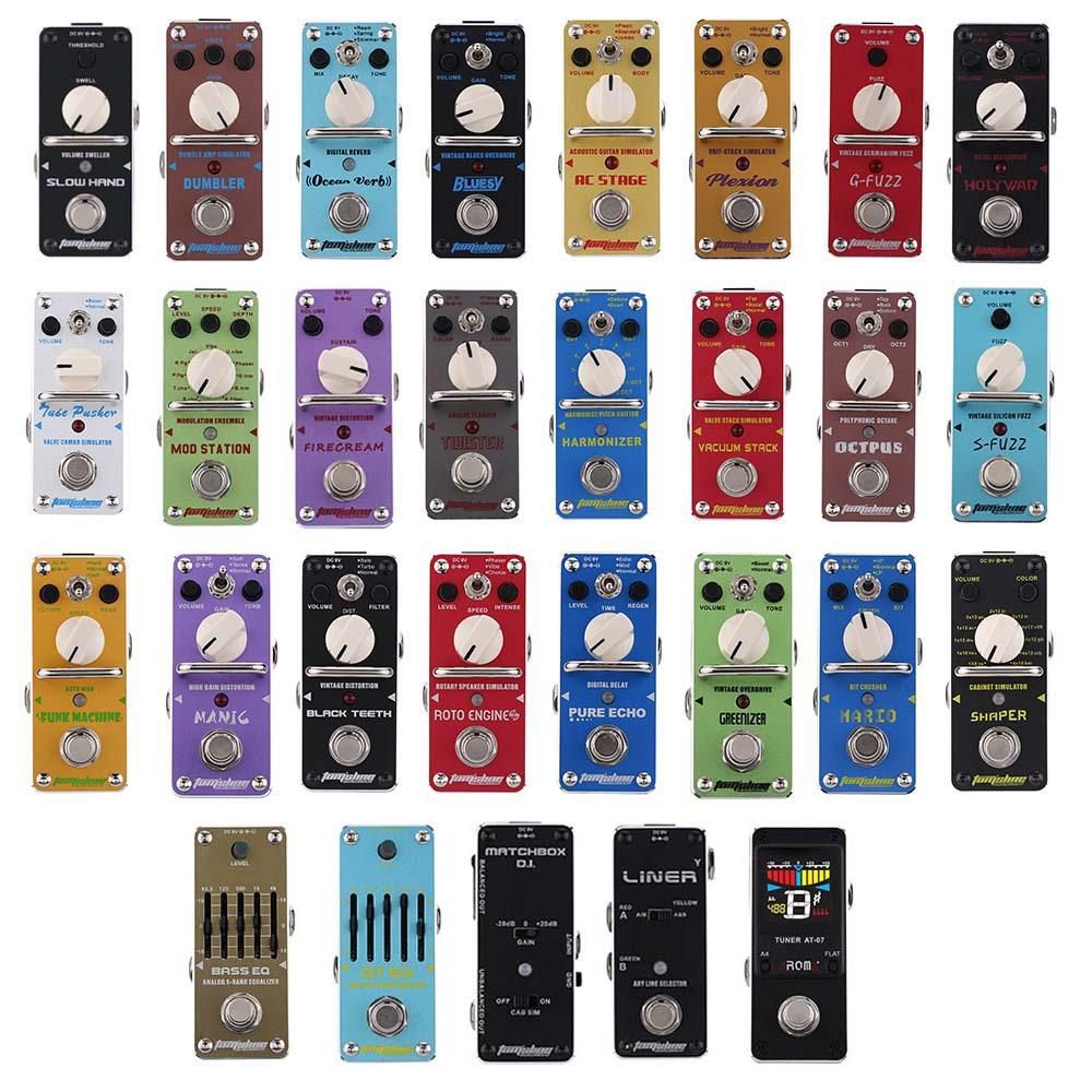 AROMA AMS-3 Mod Station Modulation Ensemble Electric Guitar Effect Pedal Mini Single Effect with True Bypass