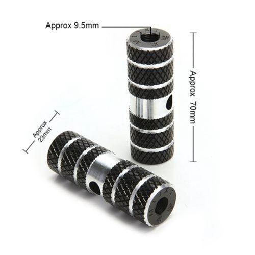 2 X BMX Mountain Bike Bicycle Axle Pedal Alloy Foot Stunt