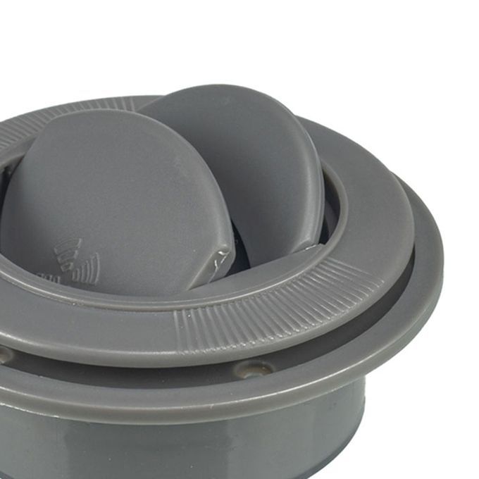 2.08 Inch Universal A / C Air Outlet For RV Bus Gray Repair Kit Hole
