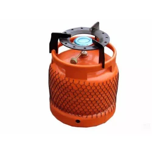 Refillable Camping Gas Cylinder With Burner - 6kg