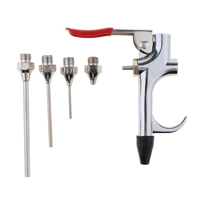 2x 5 PCS Air-Blow-gun Kit Inflation Nozzle Blower Tapered Tip