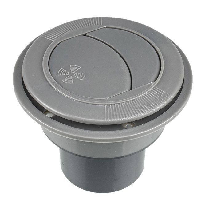 53mm Universal A/C Air Outlet Vent For Boat Yacht Air Conditioner Grey