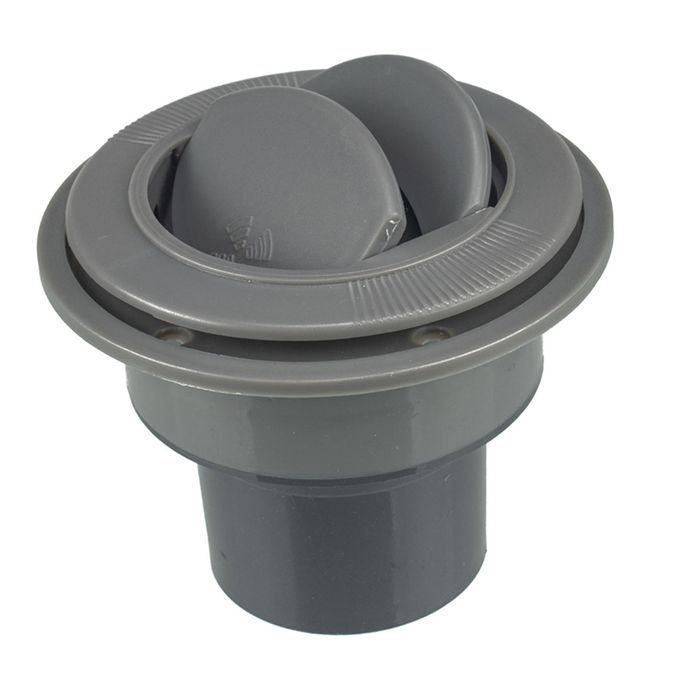 53mm Universal A/C Air Outlet Vent For Boat Yacht Air Conditioner Grey