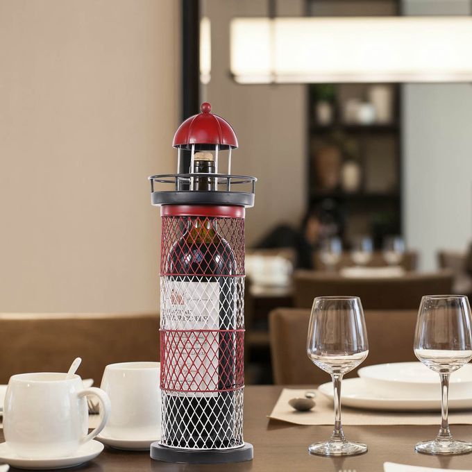 Lighthouse  Rack Creative  Holder  Shelf Bottle Holder-