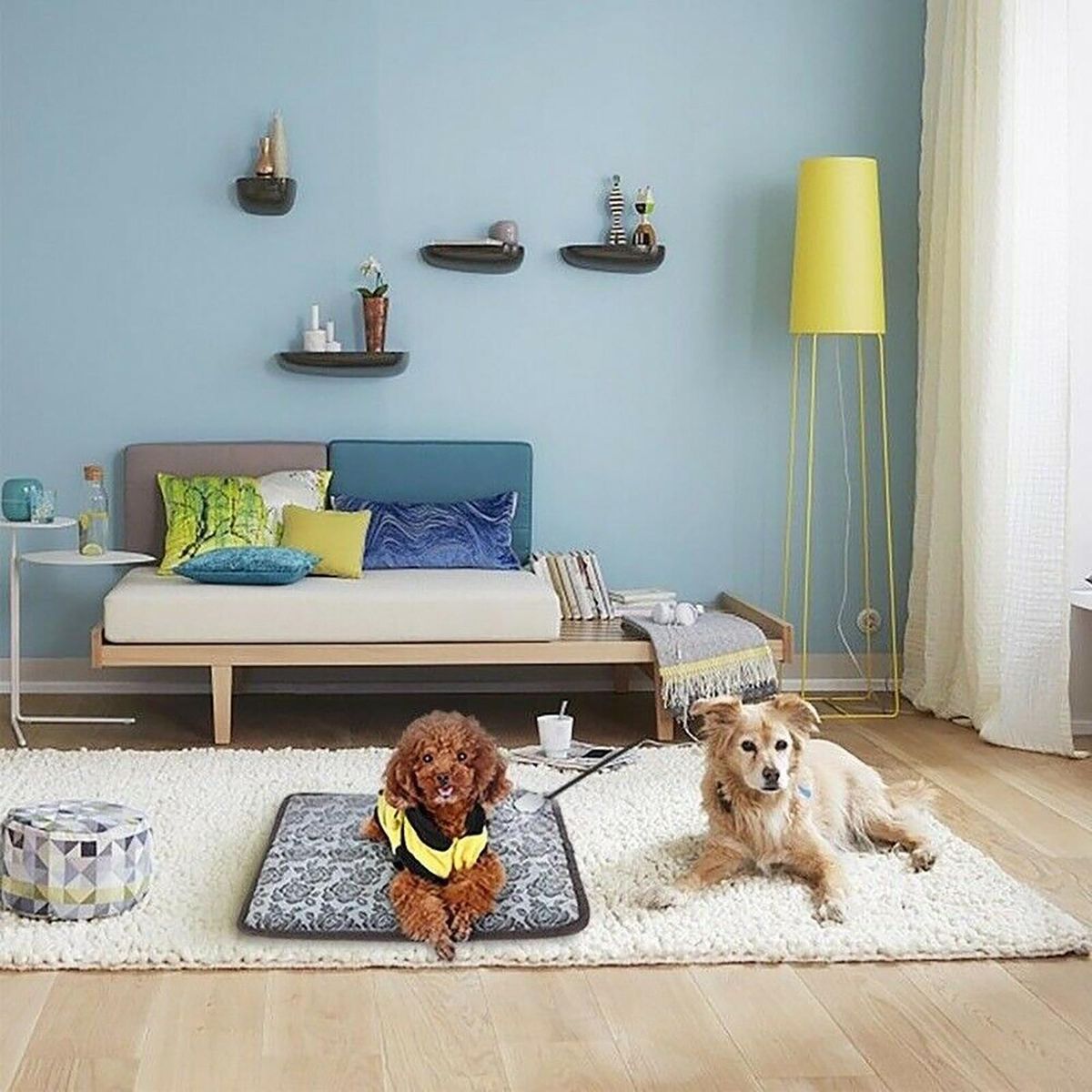 Pet Electric Blanket Dog Electric Heating Pad Thicker Heater EU Plug