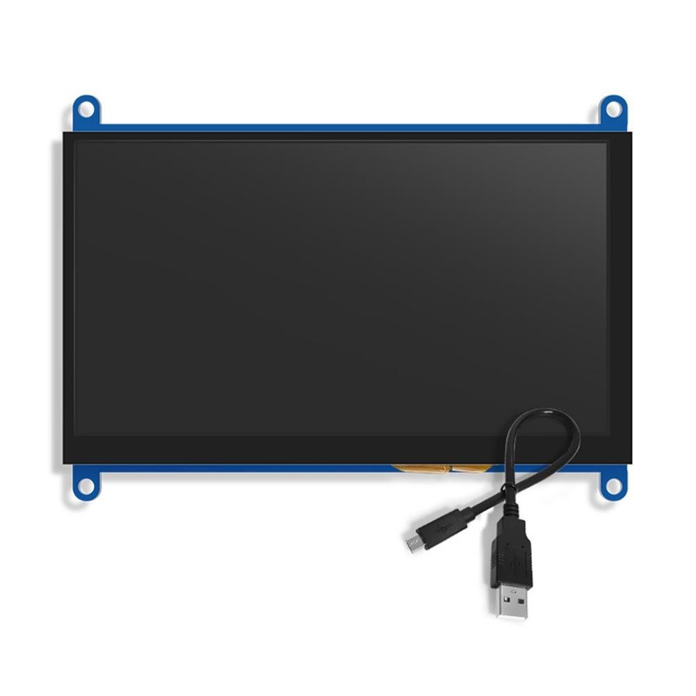 7Inch IPS AIDA64 LCD Display 7 Inch -Compatible Screen Display Touchscreen 1024X600 for 4 3B 3B PC