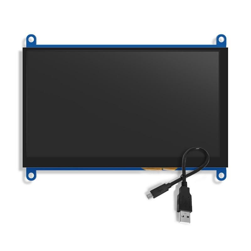 7Inch IPS AIDA64 LCD Display 7 Inch -Compatible Screen Display Touchscreen 1024X600 for 4 3B 3B PC