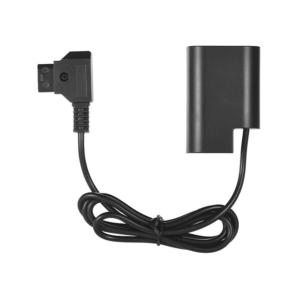Andoer V-mount D-Tap to DMW-DCC12 DC Coupler Cable Dummy Battery Adapter for Panasonic DMC-GH5/GH4/GH3 Line Version